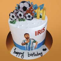 Football Legend Birthday Cake