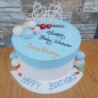 Pastel Ombré Celebration Cake