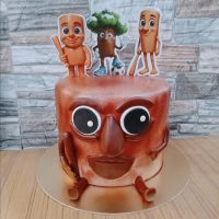 Wise Woodland Character Cake