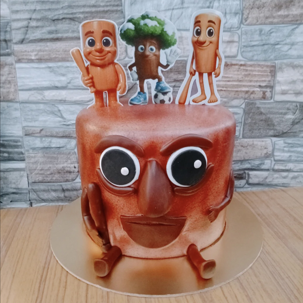 Wise Woodland Character Cake Wise Woodland Character Cake