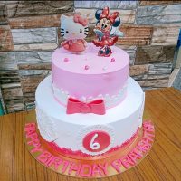 🎀 Hello Kitty & Minnie Dream Cake