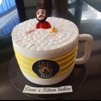 The Silver Jubilee Beer Mug