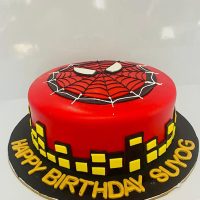 The "Web-Slinger Cityscape" Cake