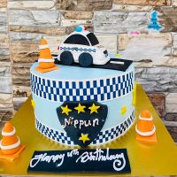 The "Police Patrol" Birthday Cake