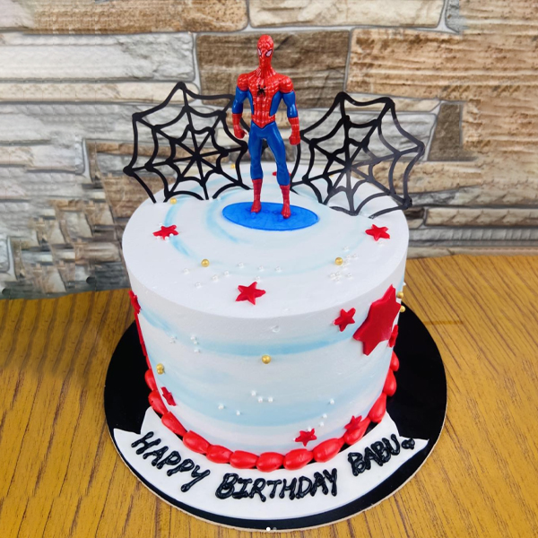 Spider-Man Action Figurine Cake3