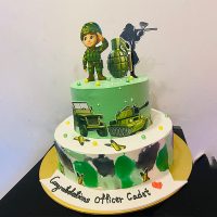 Army Officer Cadet Celebration Cake