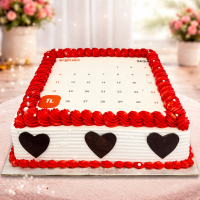 Calendar Date Celebration Cake