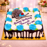 Chocolate Drip Birthday Delight