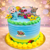 Cocomelon Fun Fiesta Cake 🎉🍉