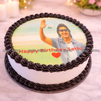 Classic Personalized Photo Cake