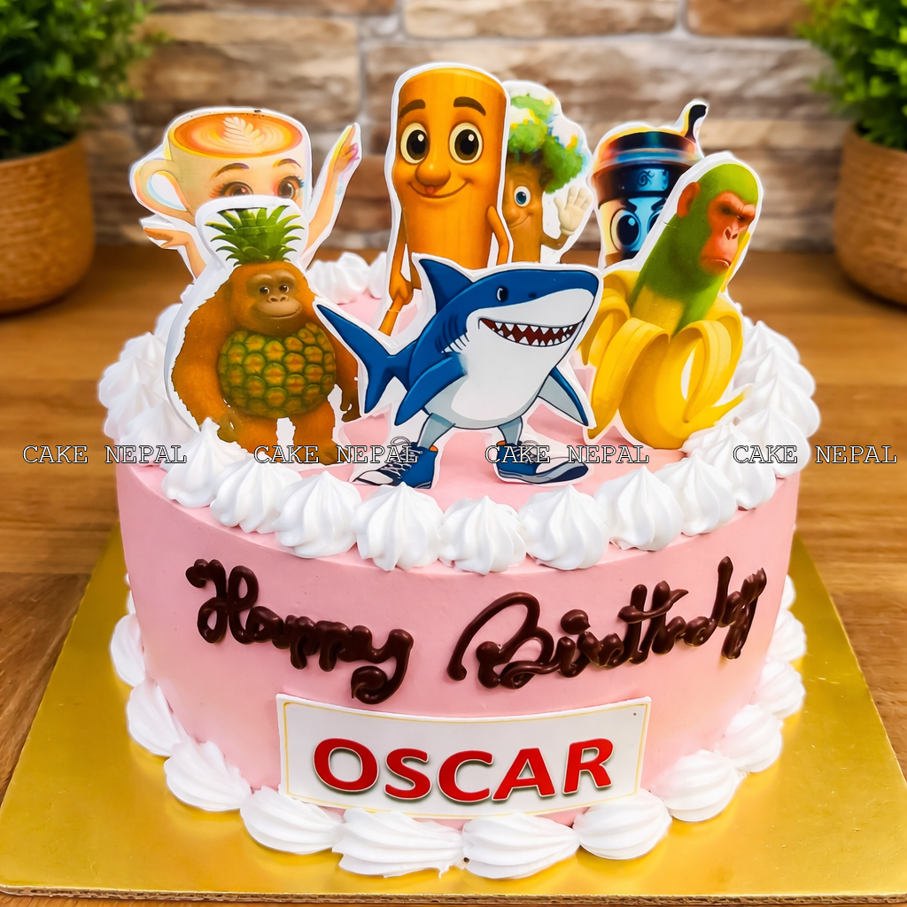 Oscar’s Fun Fantasy Birthday Cake