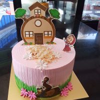Fairy Cottage Celebration Cake