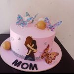 Butterfly Mom Love Cake