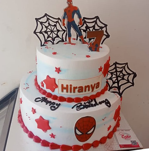 Spider Hero Adventure Cake