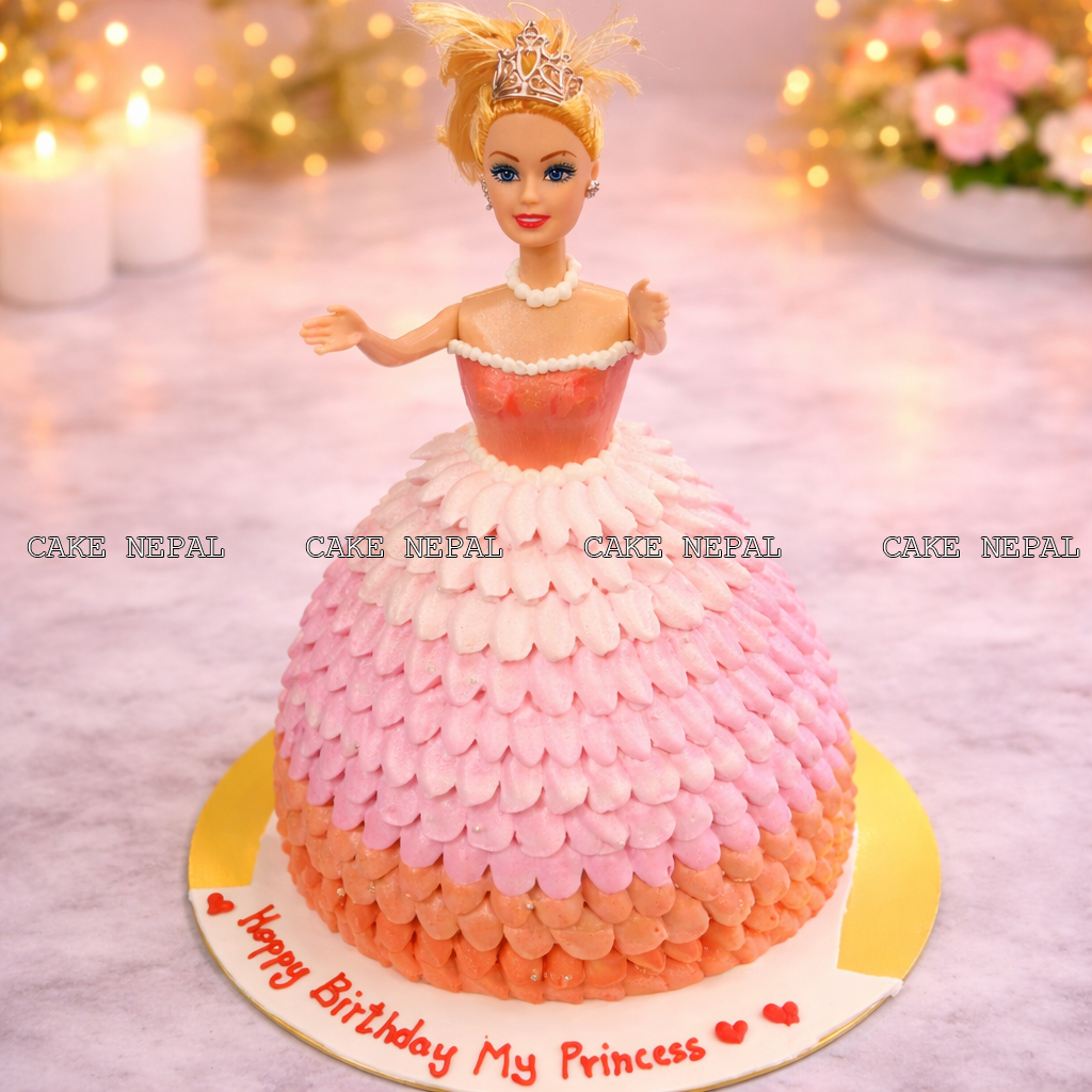 Princess Doll Cake