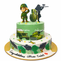 Army Pride Officer Cadet Cake