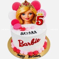 Princess Barbie Birthday Cake