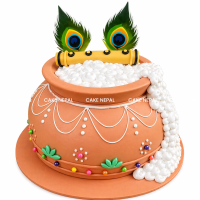 Makhan–Murali Matki Cake