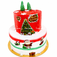 Merry Christmas Delight Cake