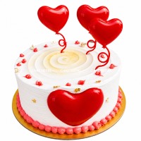 Love in the Air Cake