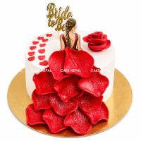 Scarlet Bride Elegance Cake