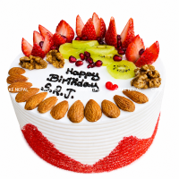 Berry Nut Bliss Cake