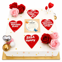 Love & Celebration Calendar Cake